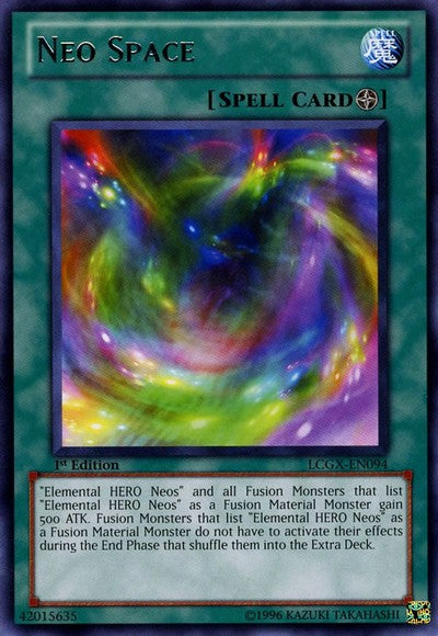 Neo Space - LCGX-EN094 - Rare - 1st Edition available at 401 Games Canada