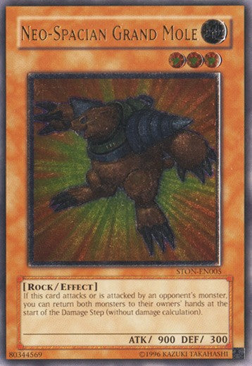 Neo-Spacian Grand Mole - STON-EN005 - Ultimate Rare - Unlimited available at 401 Games Canada