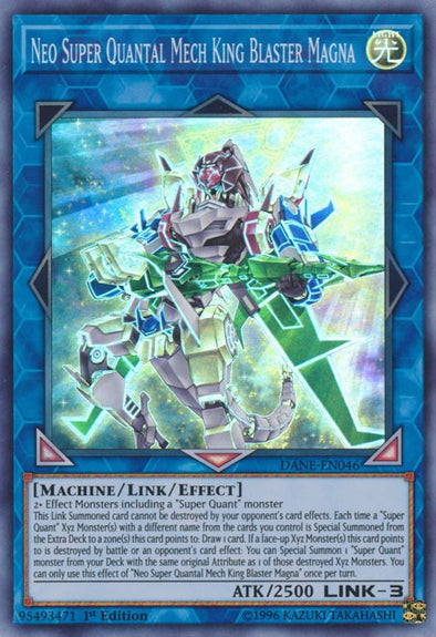 Neo Super Quantal Mech King Blaster Magna - DANE-EN046 - Super Rare - 1st Edition available at 401 Games Canada