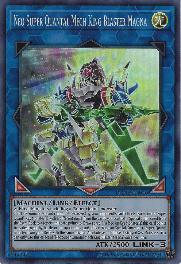 Neo Super Quantal Mech King Blaster Magna - DANE-EN046 - Super Rare - Unlimited available at 401 Games Canada