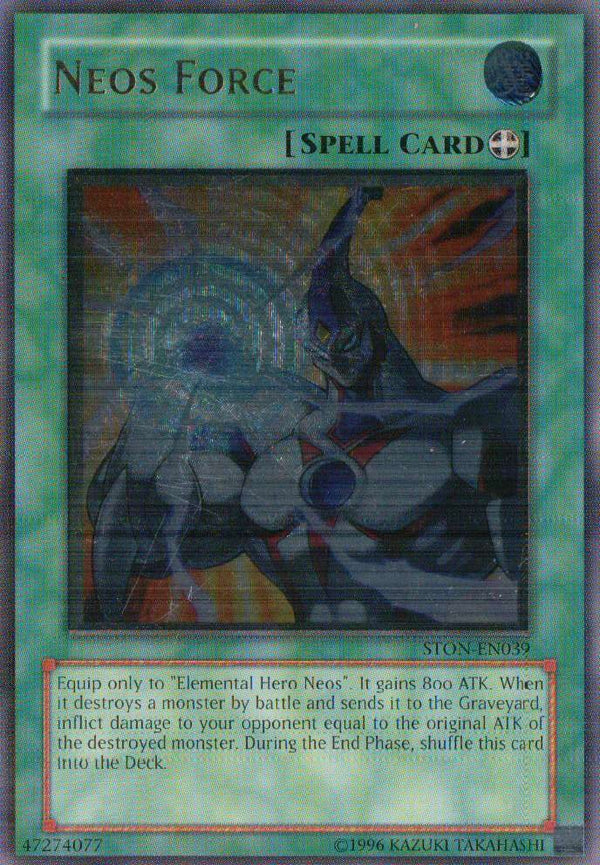 Neos Force - STON-EN039 - Ultimate Rare - Unlimited available at 401 Games Canada