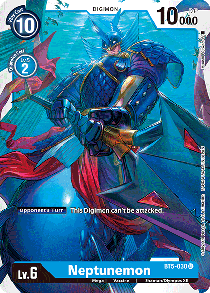 Neptunemon - BT5-030 - Uncommon available at 401 Games Canada