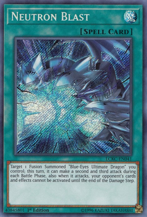 Neutron Blast - LCKC-EN041 - Secret Rare - 1st Edition available at 401 Games Canada