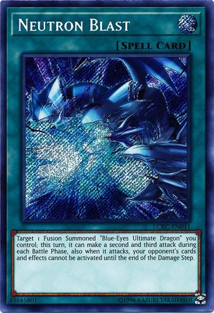 Neutron Blast - LCKC-EN041 - Secret Rare - Unlimited available at 401 Games Canada