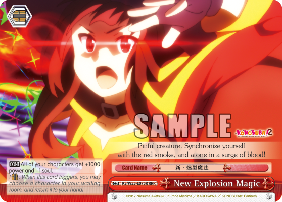 New Explosion Magic - KS/W55-E075 - Triple Rare available at 401 Games Canada