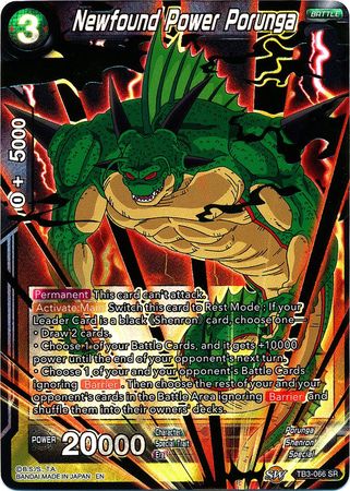 Newfound Power Porunga - TB3-066 - Super Rare available at 401 Games Canada