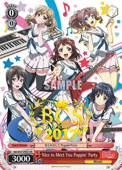 Nice to Meet You Poppin'Party (BCS Spring 2017) available at 401 Games Canada