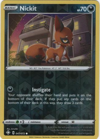 Nickit - 047/072 - Common Reverse Holo available at 401 Games Canada