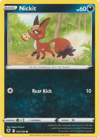 Nickit - 103/189 - Common available at 401 Games Canada