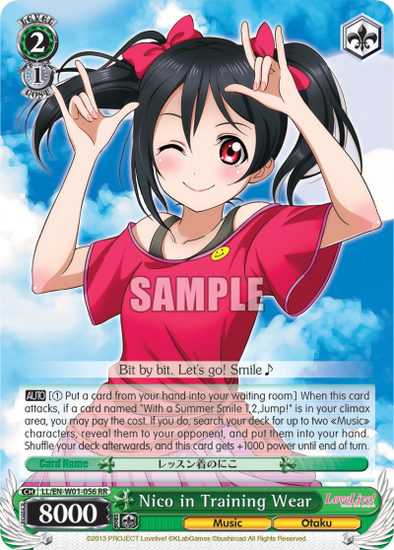 Nico in Training Wear - LL/EN-W01-056 - Double Rare available at 401 Games Canada