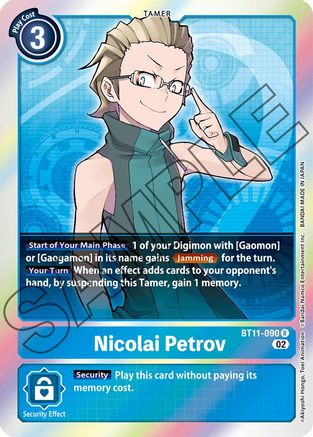 Nicolai Petrov - BT11-090 - Rare available at 401 Games Canada