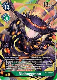 Nidhoggmon (Alternate Art) - BT4-062 - Super Rare available at 401 Games Canada