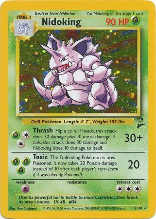 Nidoking - 11/130 - Holo available at 401 Games Canada