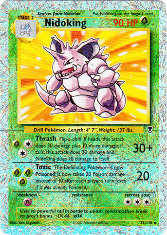 Nidoking - 31/110 - Rare - Reverse Holo available at 401 Games Canada