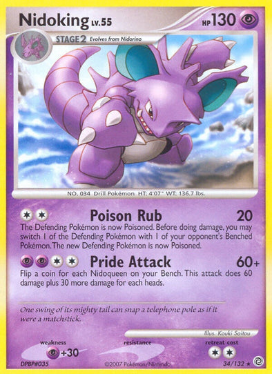 Nidoking - 34/132 - Rare available at 401 Games Canada