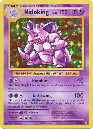 Nidoking - 45/108 - Holo Rare available at 401 Games Canada