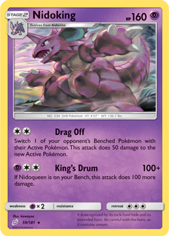 Nidoking - 59/181 - Rare available at 401 Games Canada