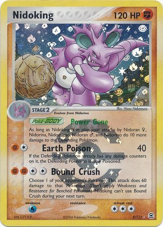 Nidoking - 8/112 - Holo Rare - Reverse Holo available at 401 Games Canada