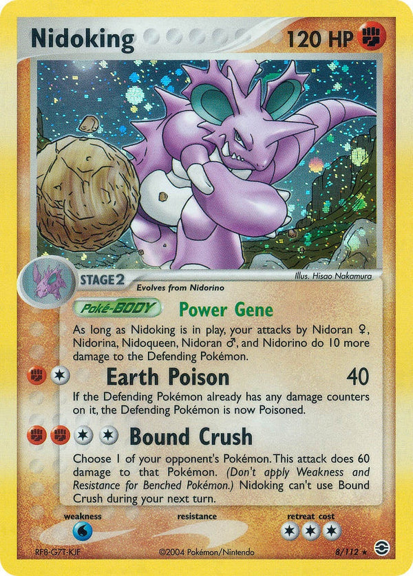 Nidoking - 8/112 - Holo Rare available at 401 Games Canada
