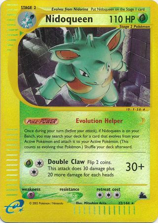 Nidoqueen - 22/144 - Rare - Reverse Holo available at 401 Games Canada