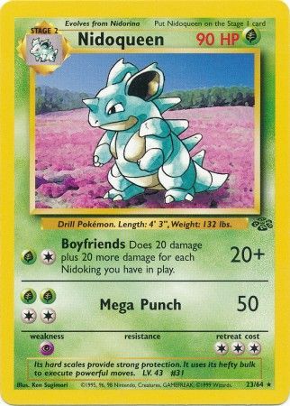 Nidoqueen - 23/64 - Rare - Unlimited available at 401 Games Canada