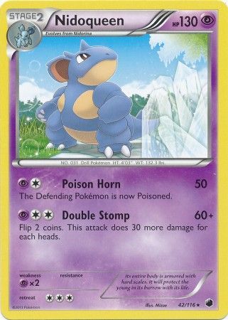 Nidoqueen - 42/116 - Rare available at 401 Games Canada