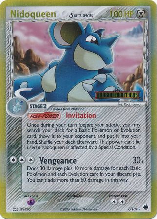 Nidoqueen - 7/101 - Holo Rare - Reverse Holo available at 401 Games Canada