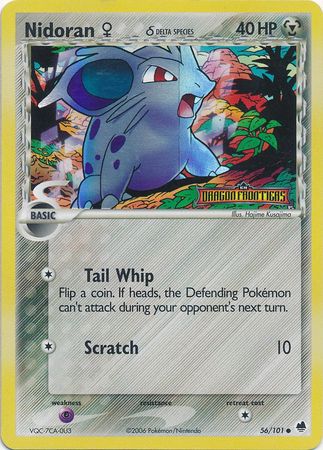 Nidoran (F) - 56/101 - Common - Reverse Holo available at 401 Games Canada
