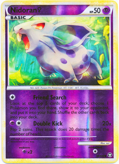 Nidoran (F) - 69/102 - Common - Reverse Holo available at 401 Games Canada