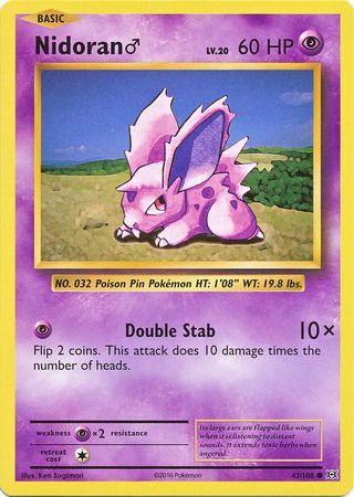 Nidoran (M) - 43/108 - Common available at 401 Games Canada