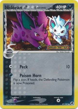 Nidoran (M) - 57/101 - Common - Reverse Holo available at 401 Games Canada