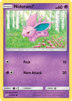 Nidoran (M) - 57/181 - Common available at 401 Games Canada