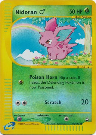 Nidoran (M) - 96/147 - Common - Reverse Holo available at 401 Games Canada