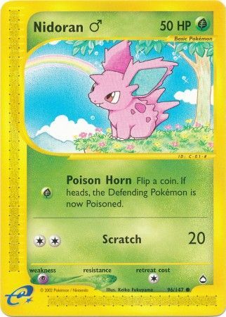 Nidoran (M) - 96/147 - Common available at 401 Games Canada