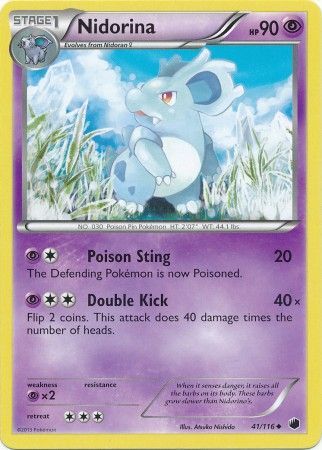 Nidorina - 41/116 - Uncommon available at 401 Games Canada