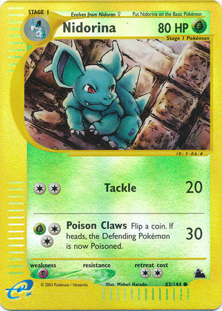 Nidorina - 83/144 - Common - Reverse Holo available at 401 Games Canada