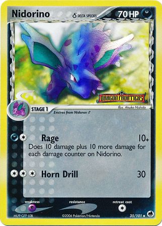 Nidorino - 35/101 - Uncommon - Reverse Holo available at 401 Games Canada