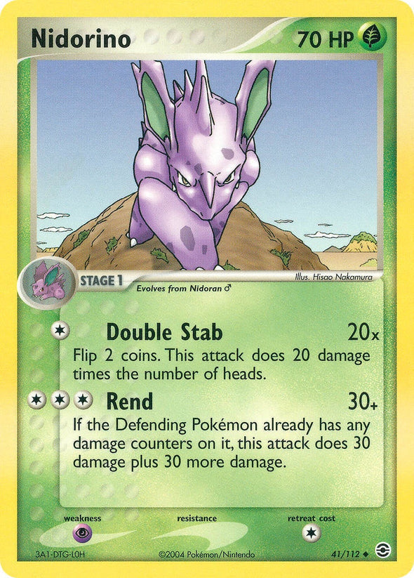 Nidorino - 41/112 - Uncommon available at 401 Games Canada