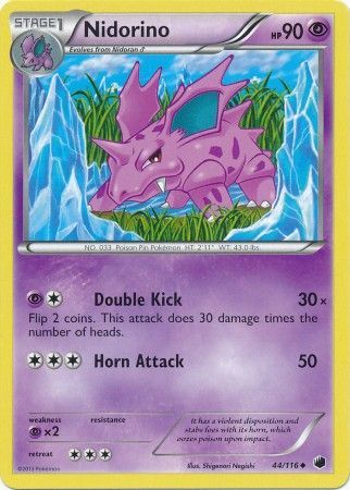 Nidorino - 44/116 - Uncommon available at 401 Games Canada