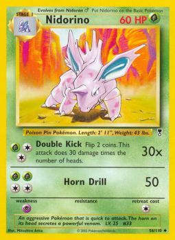 Nidorino - 56/110 - Uncommon available at 401 Games Canada