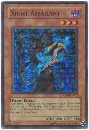 Night Assailant - CP01-EN005 - Super Rare available at 401 Games Canada