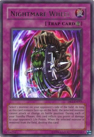 Nightmare Wheel - DR1-EN055 - Ultra Rare available at 401 Games Canada