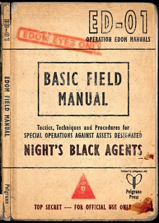 Night's Black Agents - The Edom Field Manual Digest available at 401 Games Canada