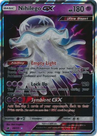 Nihilego GX - 49/111 - Ultra Rare available at 401 Games Canada