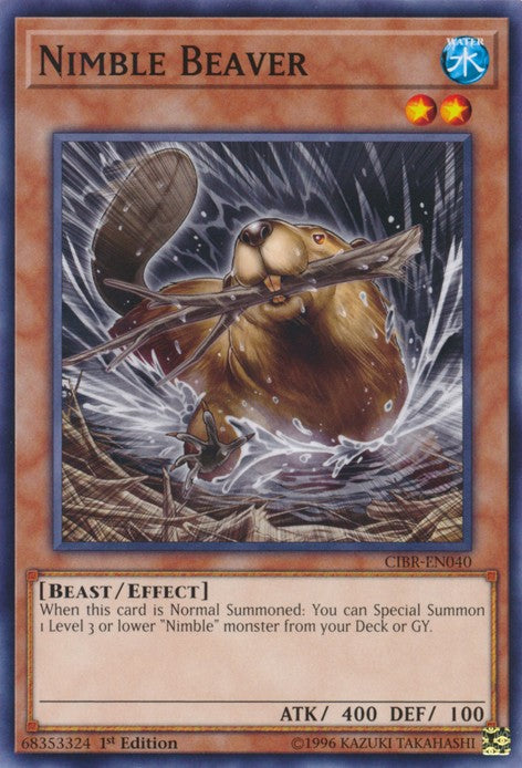 Nimble Beaver - CIBR-EN040 - Common - 1st Edition available at 401 Games Canada