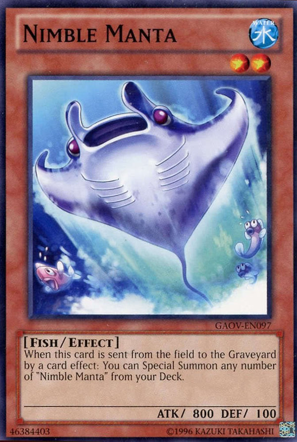 Nimble Manta - GAOV-EN097 - Common - Unlimited available at 401 Games Canada