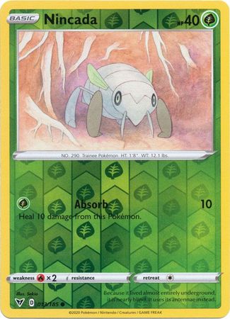 Nincada - 013/185 - Common - Reverse Holo available at 401 Games Canada