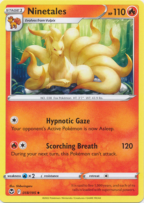 401 Games Canada - Ninetales - 018/195 - Uncommon 401 Games Canada - Ninetales - 018/195 - Uncommon