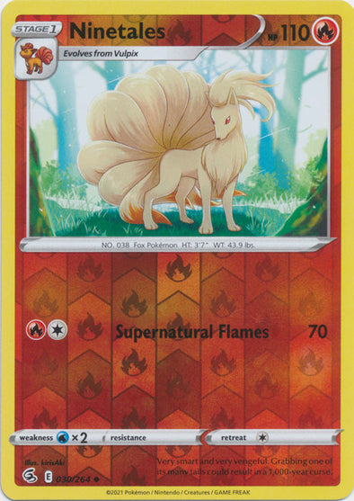 Ninetales - 030/264 - Uncommon - Reverse Holo available at 401 Games Canada