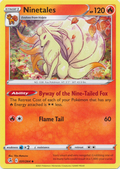 Ninetales - 031/264 - Uncommon available at 401 Games Canada